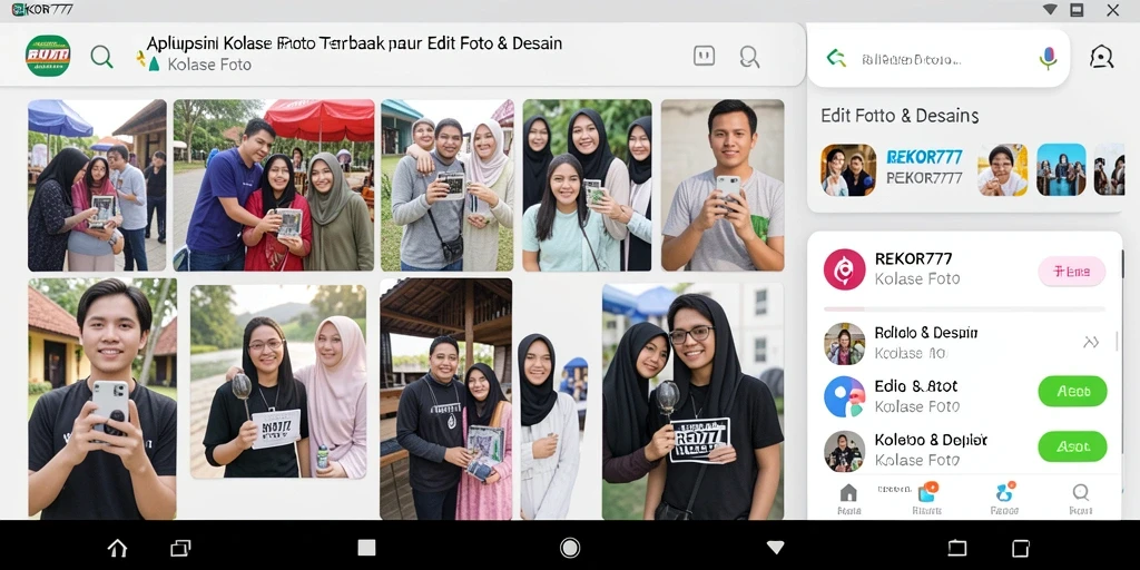 Tampilan antarmuka aplikasibisa diakses dengan mudah dan ramah pengguna.